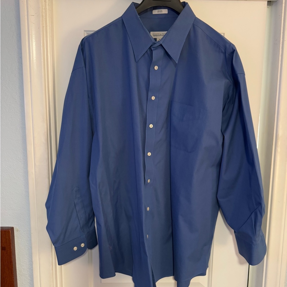 Men's Blue Dress Shirt